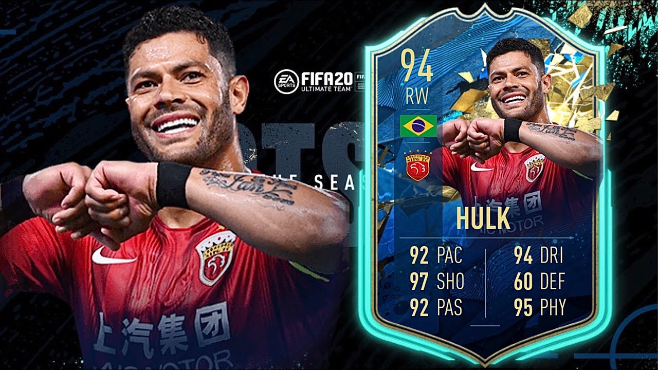 FIFA 20: HULK 94 TOTSSF PLAYER REVIEW I FIFA 20 ULTIMATE TEAM
