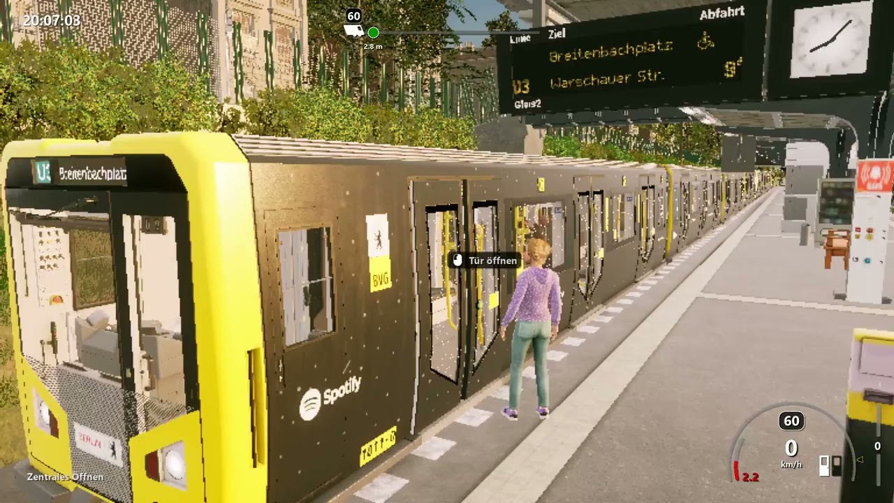 Ich Fahre mit dem SPOTIFY  HK (SUBWAY SIM 2)