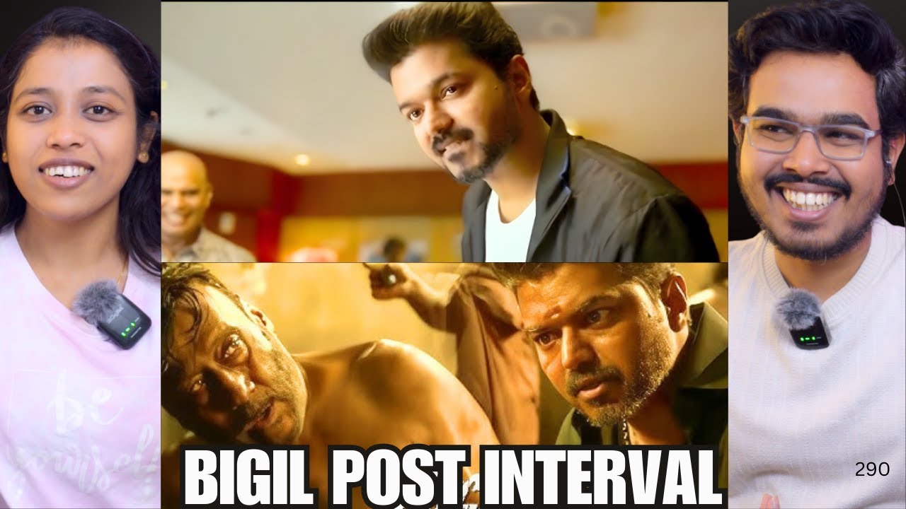 Bigil Post Interval Rayappan vs Sharma Fight Scene Reaction | Thalapathy Vijay