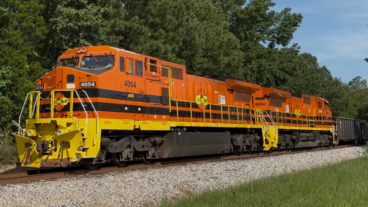 AGR trains on hot summer days, 100 degree weather!!!