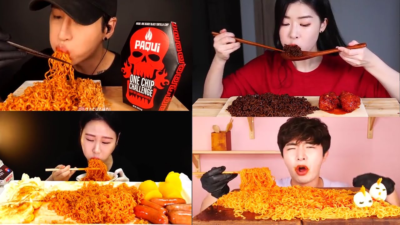 Asmr Yemek/Acılı Noodle Yemek /Asmr Noodle/asmr eating/Mukbang
