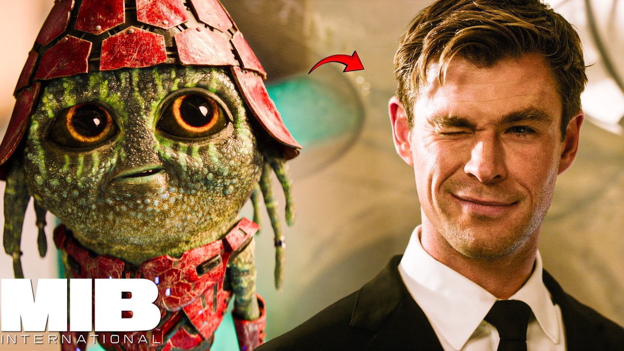 Chris Hemsworth Hilarious Scenes From MIB International