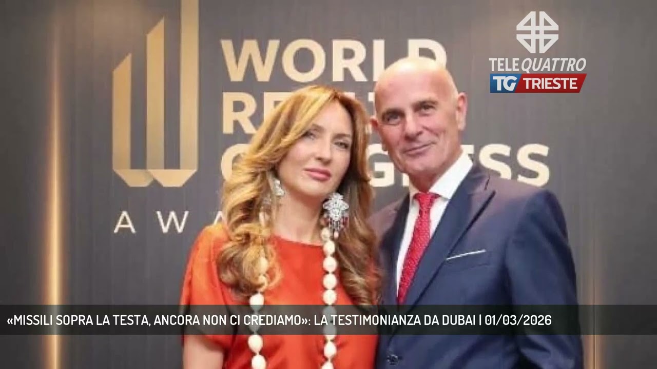 «MISSILI SOPRA LA TESTA, ANCORA NON CI CREDIAMO»: LA TESTIMONIANZA DA DUBAI | 01/03/2026