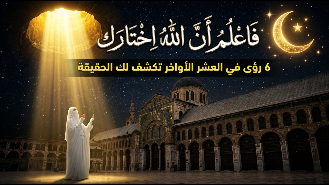 6 رؤى إذا رأيتها في العشر الأواخر فاعلم أن الله اختارك