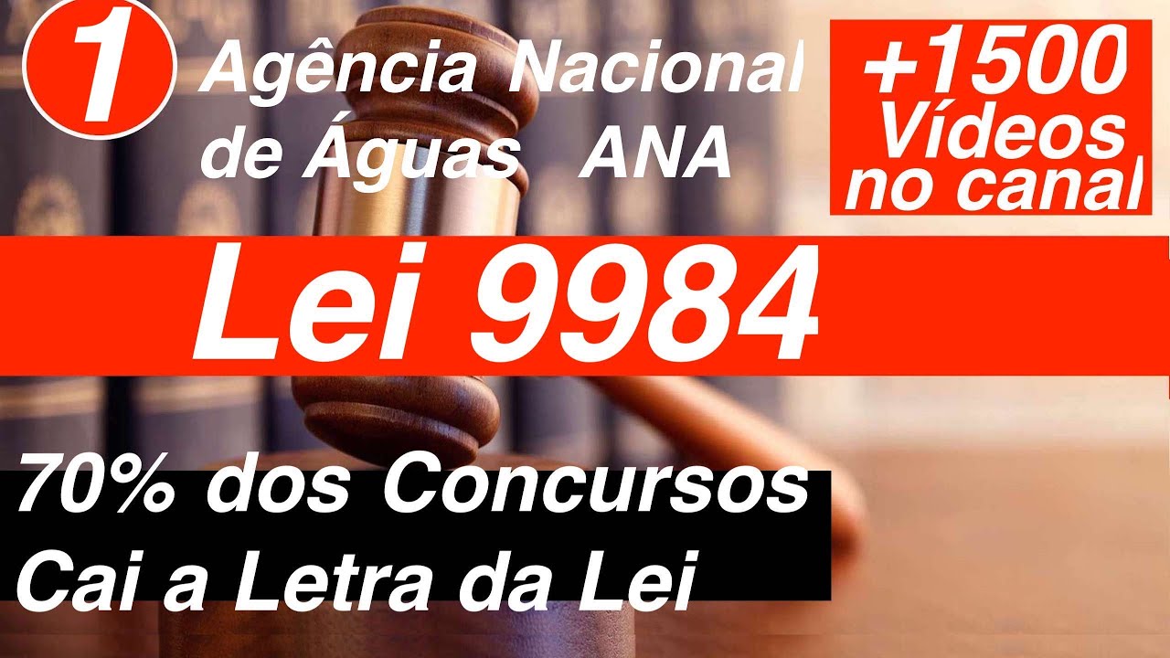 Lei 9984   Art  1 a 4   Agência Nacional de Águas   ANA