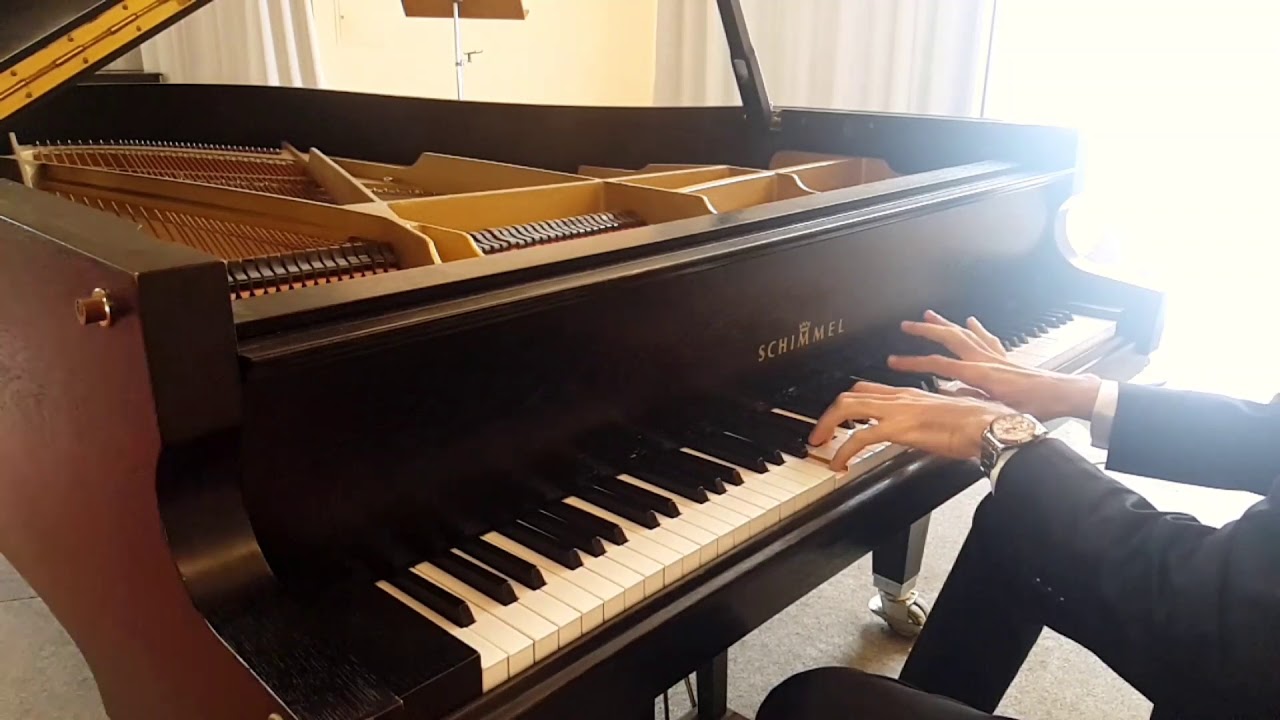 Pianist Hands In Slow Motion! (240fps)