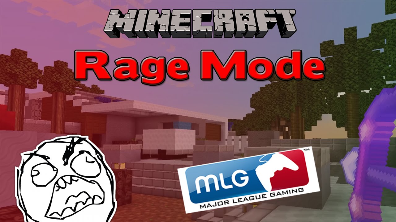 Minecraft Minigames #23 - Rage Mode - MLG Skills