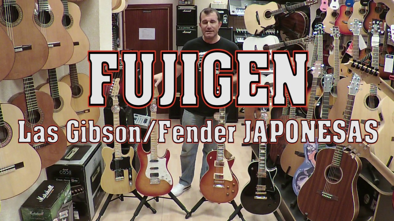 FUJIGEN las Fender/Gibson japonesas [UNBOXING]