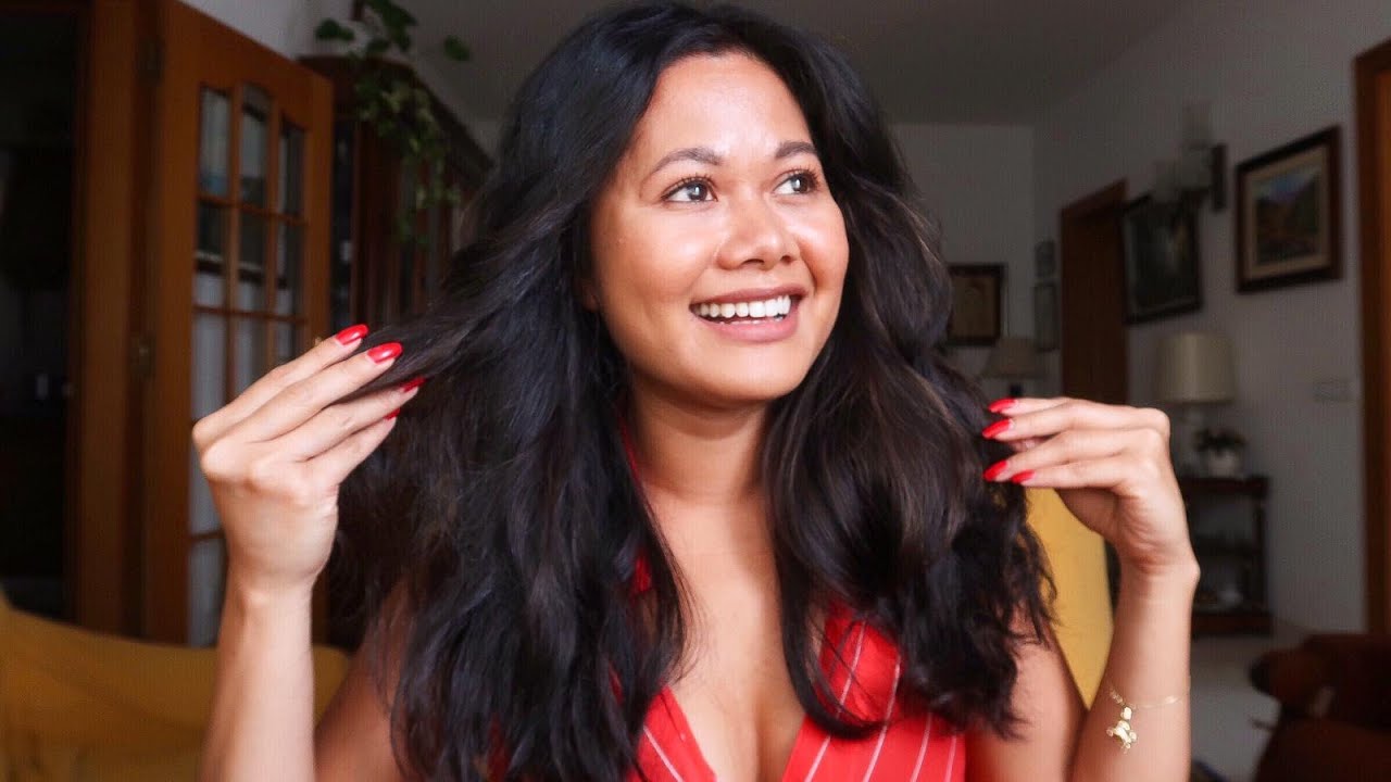 Dark brown hair color at home | Revlon colorsilk review