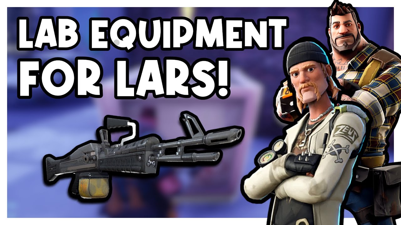 Collecting Lab Equipment for Lars - Fortnite: Save the World Campaign (Part 5)