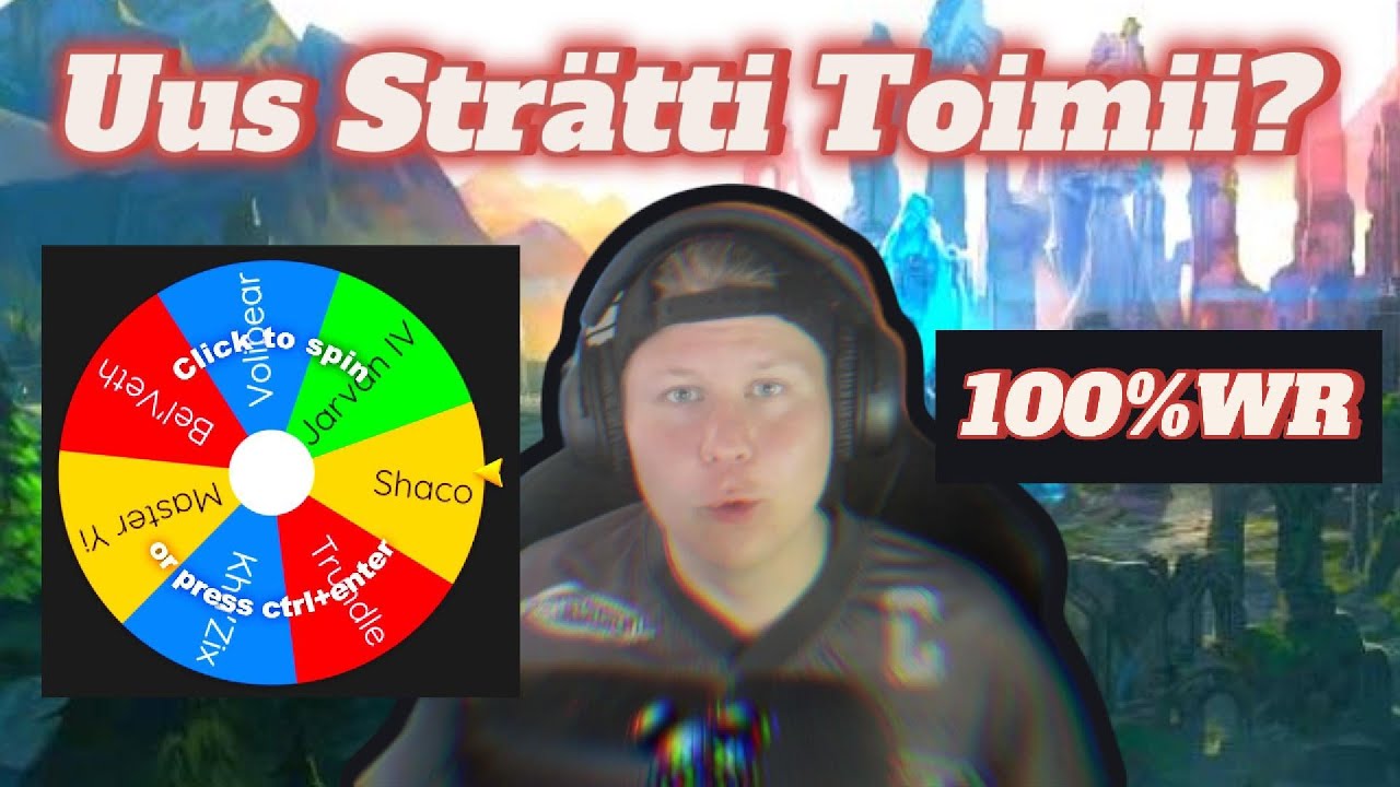 Uus Spin The Wheel Strätti Toimii!