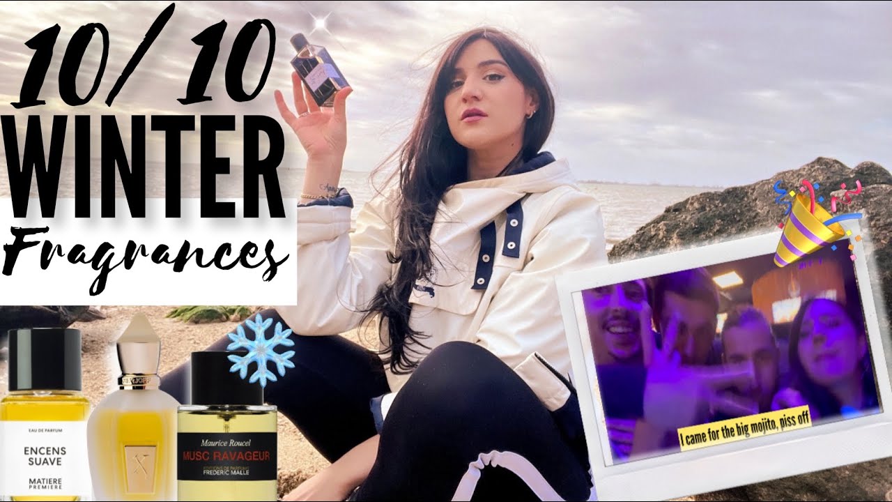 TWENTY 10/10 WINTER FRAGRANCES ❄️ in a very tipsy vlog in France with very tipsy friends