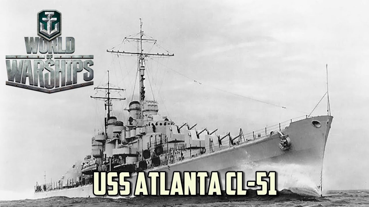 World of Warships - USS Atlanta CL-51
