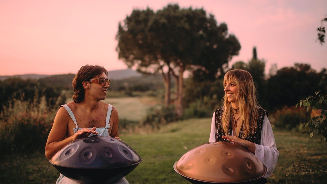 Golden Hour  | 1 hr Handpan Music & Meditation Music | Max Max & Changeofcolours | Healing Music