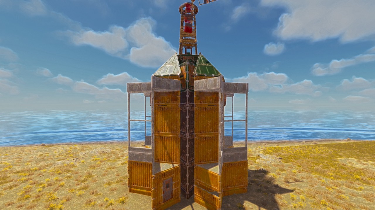Дом АНАНАС. Я отбил Рейд Клана в Базе 1х1 в Rust...