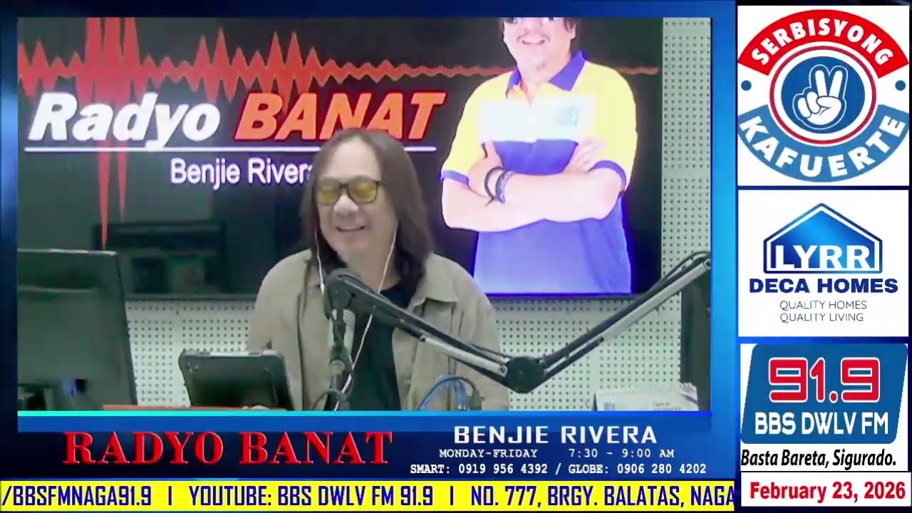 02 23 26  RADYO BANAT   BENJIE RIVERA
