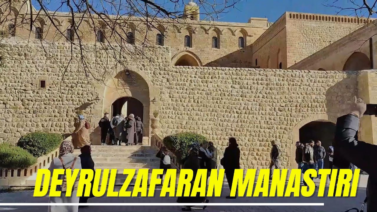 Deyrulzafaran Monastery Mardin - Places to Visit in Mardin /Turkey