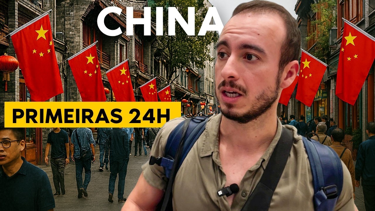 CHEGAMOS NA CHINA E O CHOQUE FOI GRANDE | Primeiras impressões de Pequim
