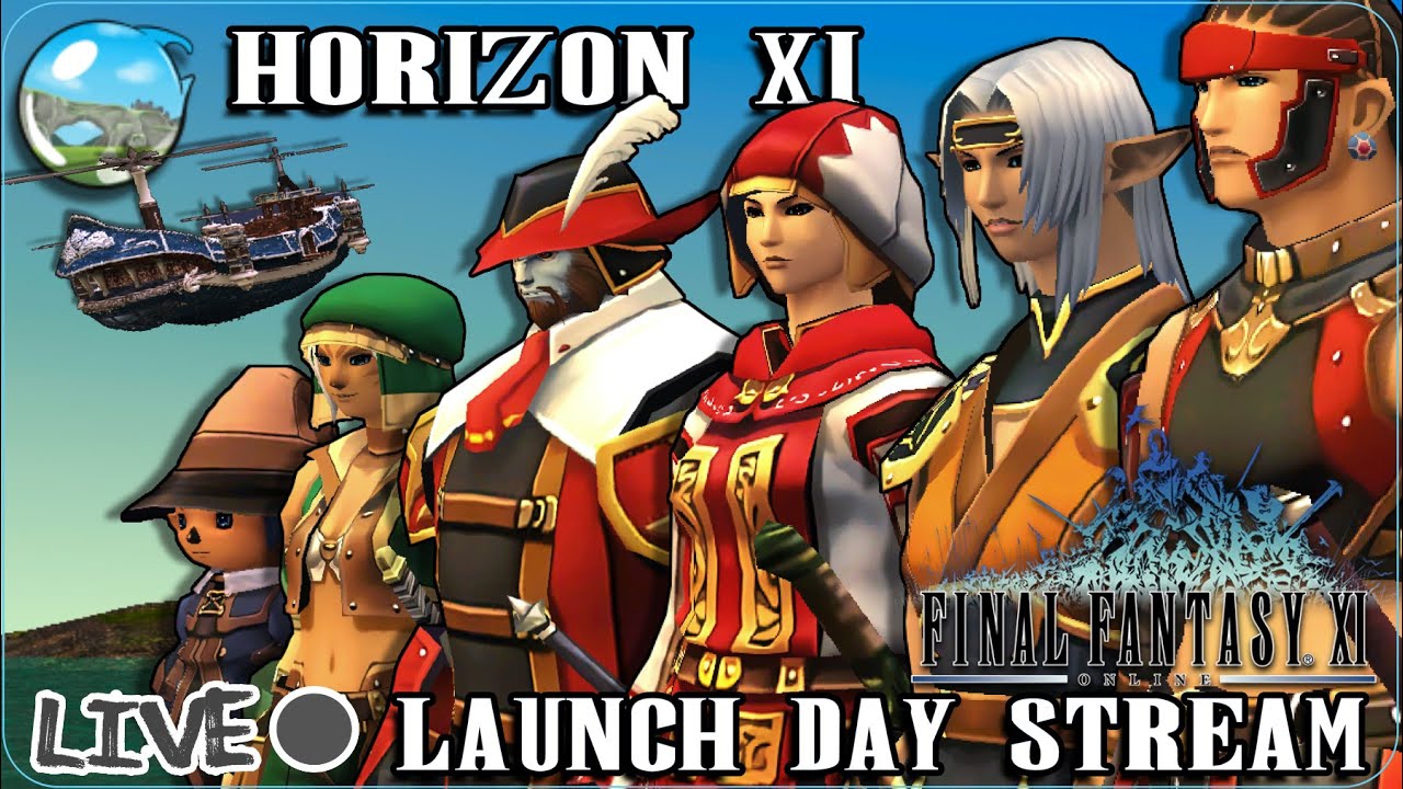 Launch Day Stream *~Level 1~* in Horizon XI || New Classic Server FFXI