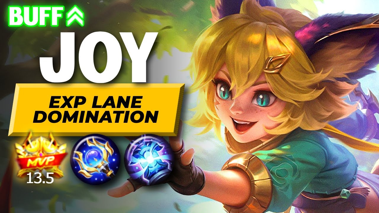 Crazy EXP JOY! Solo Carry 45% Team DMG | Solo-Q JOY Build & Gameplay