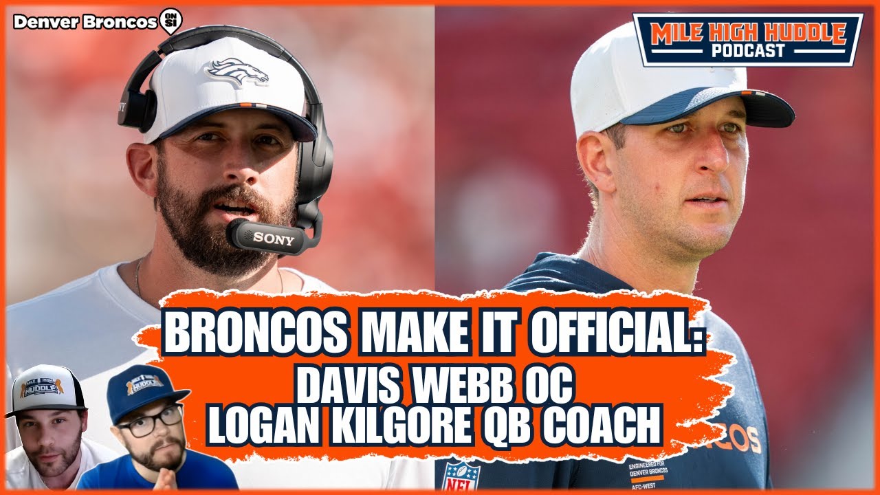 Gut Reaction: Broncos Announce Davis Webb as OC & a New QB Coach | MHH Podcast