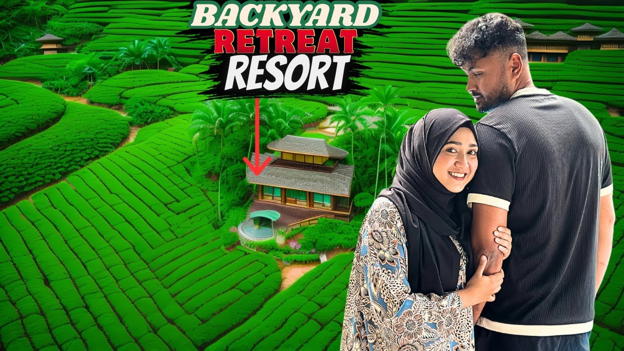 চা বাগানের মাজখানে সুইমিং পুলসহ BACKYARD RETREAT RESORT | Sylhet Vlog | সিলেট ভ্রমণ