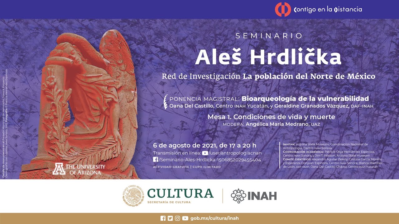 6 de agosto de 2021. Seminario Ales Hrdlicka 2021. Mesa 1. Condiciones de vida.