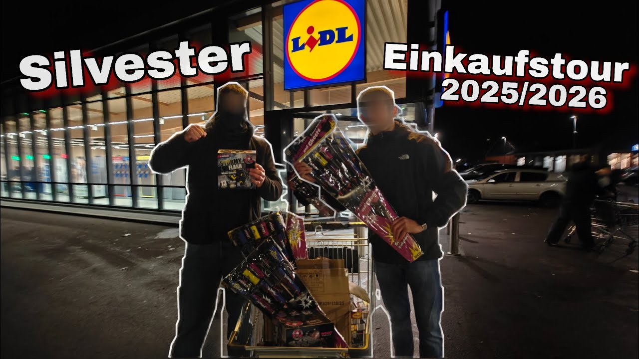 SILVESTER FEUERWERK EINKAUFSTOUR 2025/2026!!!🔥