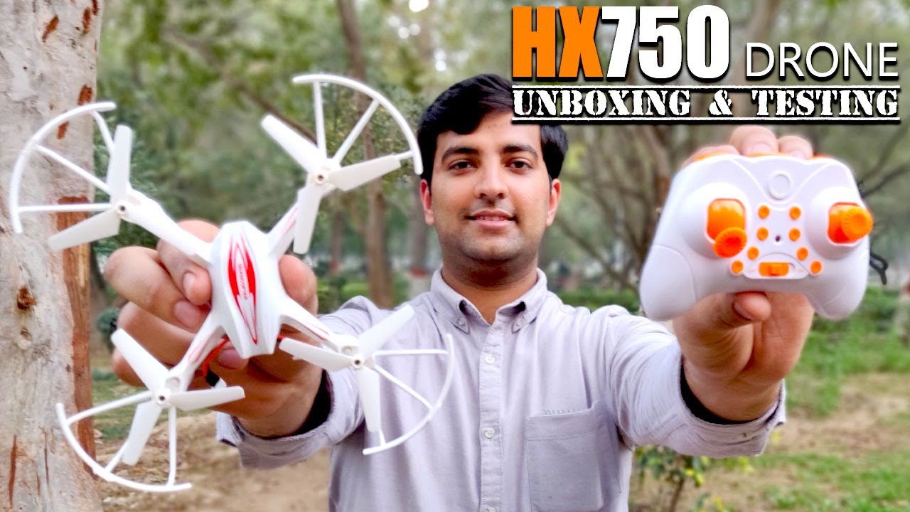 HX750 Drone | Best RC Drone | Unboxing & Testing