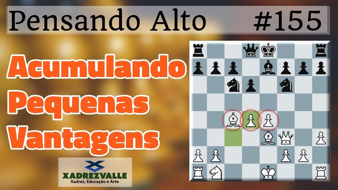 Acumulando Pequenas Vantagens | [Xadrez] Pensando Alto #155
