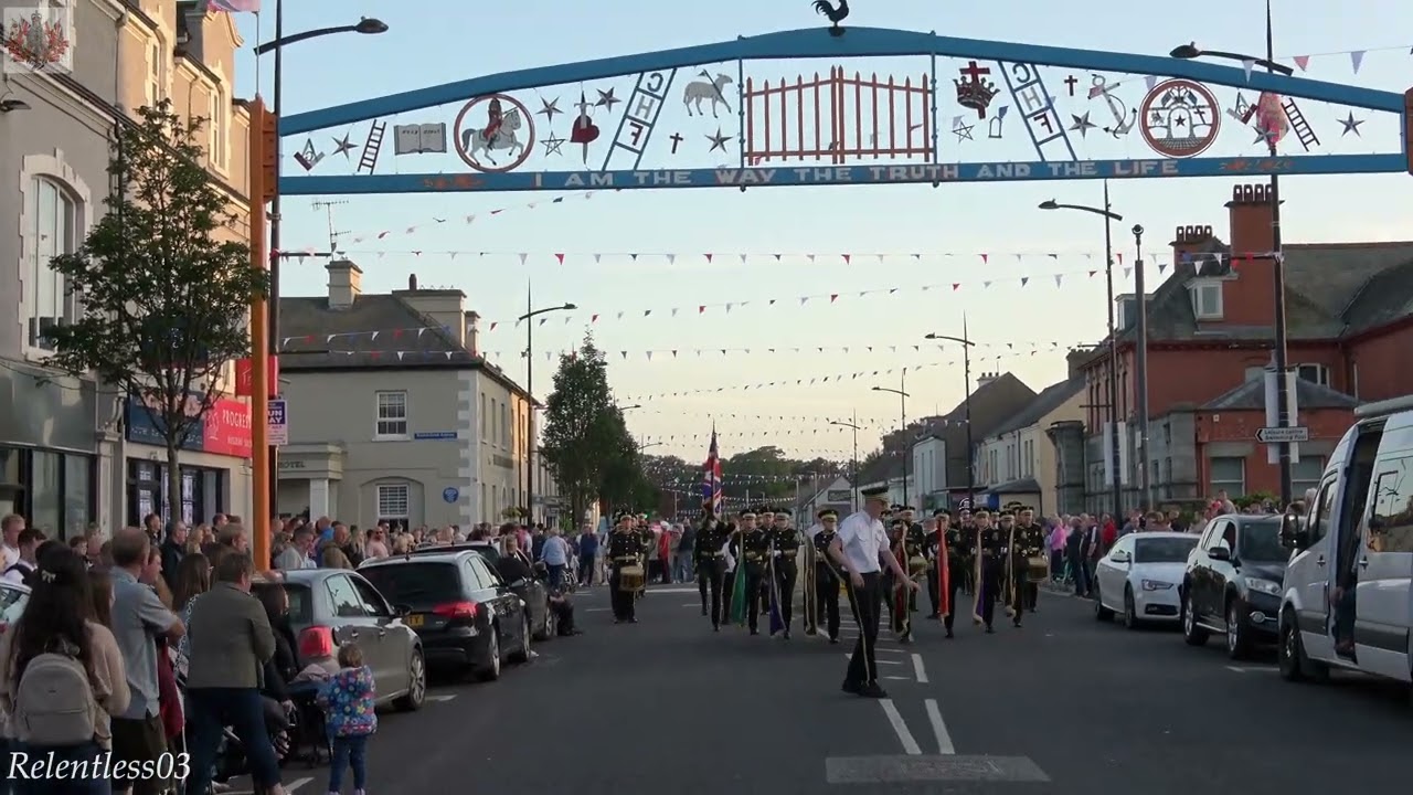 Kilcluney Volunteers (No.1)(Over The Arch) @ Pride Of Ballinran's Parade ~ Kilkeel ~ 28/06/25 (4K)