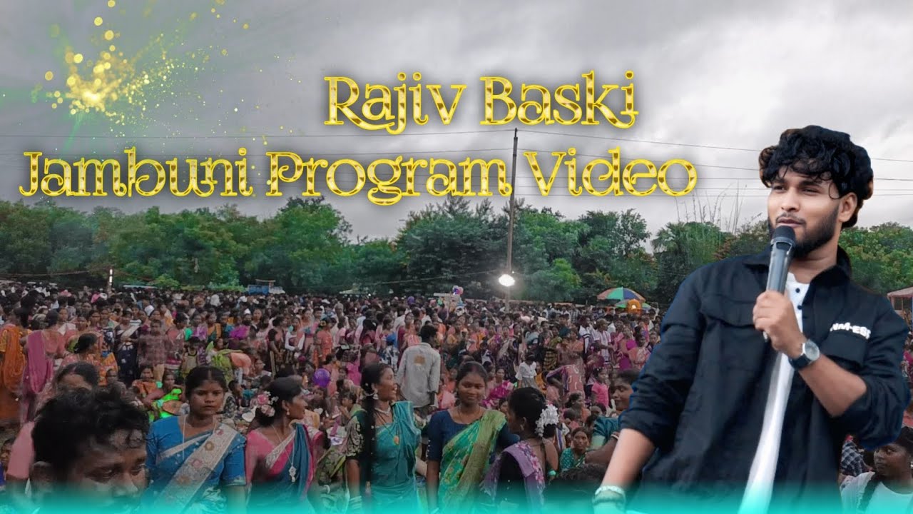 Rajiv Baski Santali New Program Video 2025 Jambuni Fansan Song