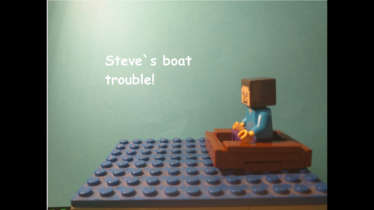 Oops! I forgot i was  was afk! (lego minecraft stop motion)