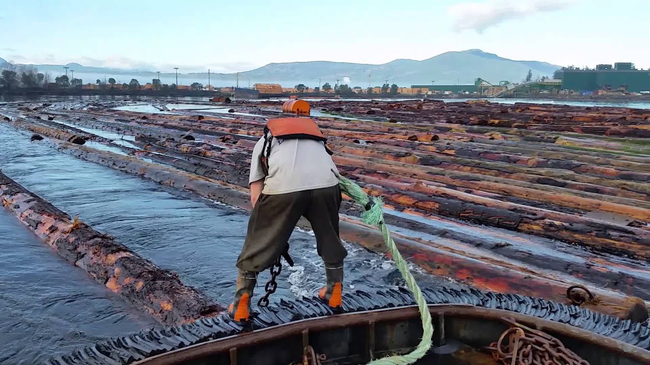 Deckhand on tugboat