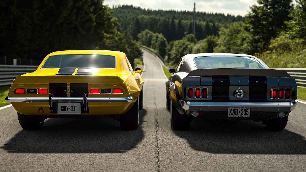 GRAN TURISMO 7 - CAMARO VS MUSTANG, O PRIMEIRO CAMPEONATO MUSCLE CAR!! (PS5) 4K 60FPS