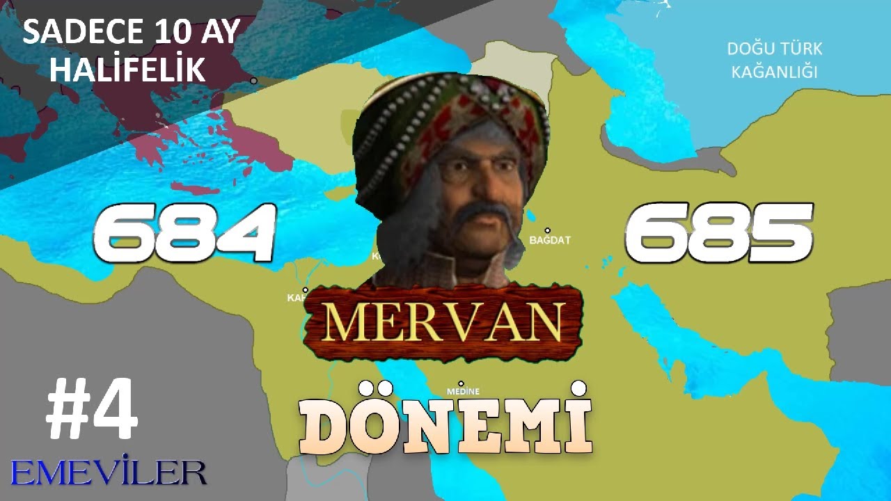 1. MERVAN D&Ouml;NEMİ (684-685) TEK PAR&Ccedil;A | EMEVİLER D&Ouml;NEMİ - Hz H&uuml;seyin Katli Olayından Zor Kurtuldu