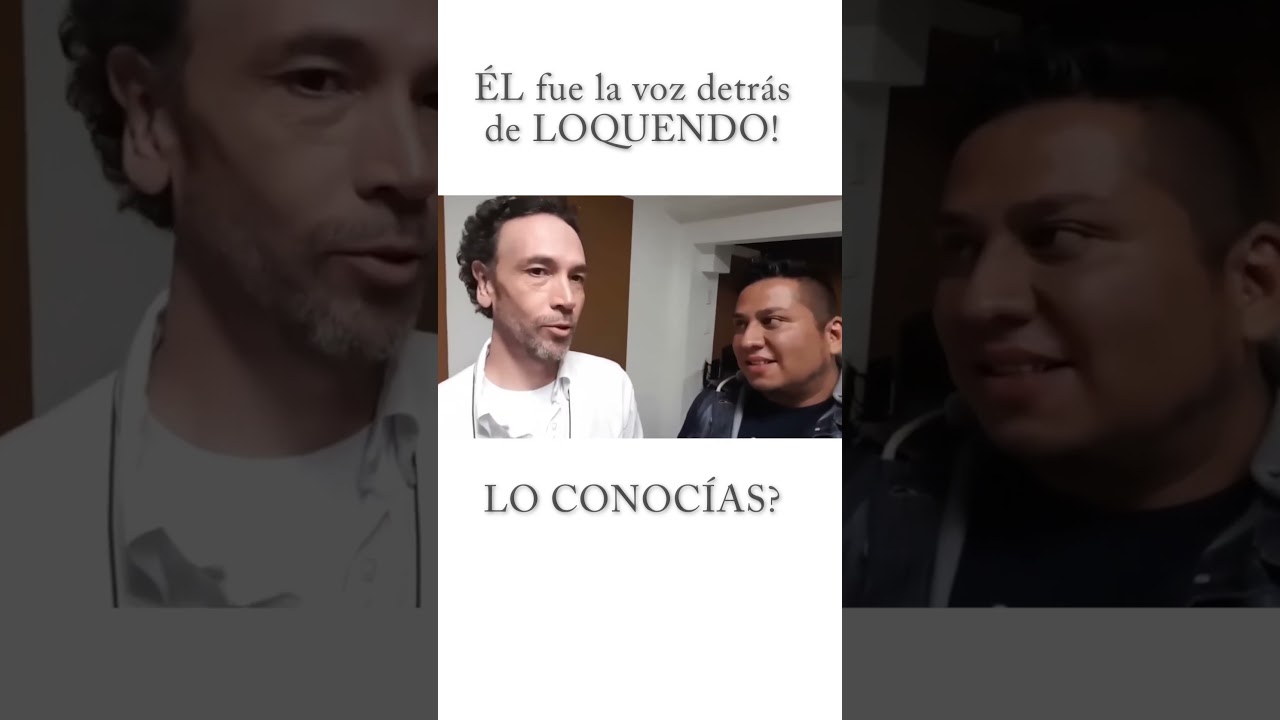 Este tipo de es la VOZ de LOQUENDO #Loquendo #doblaje #locutor #voiceover #voiceactor #dubbing