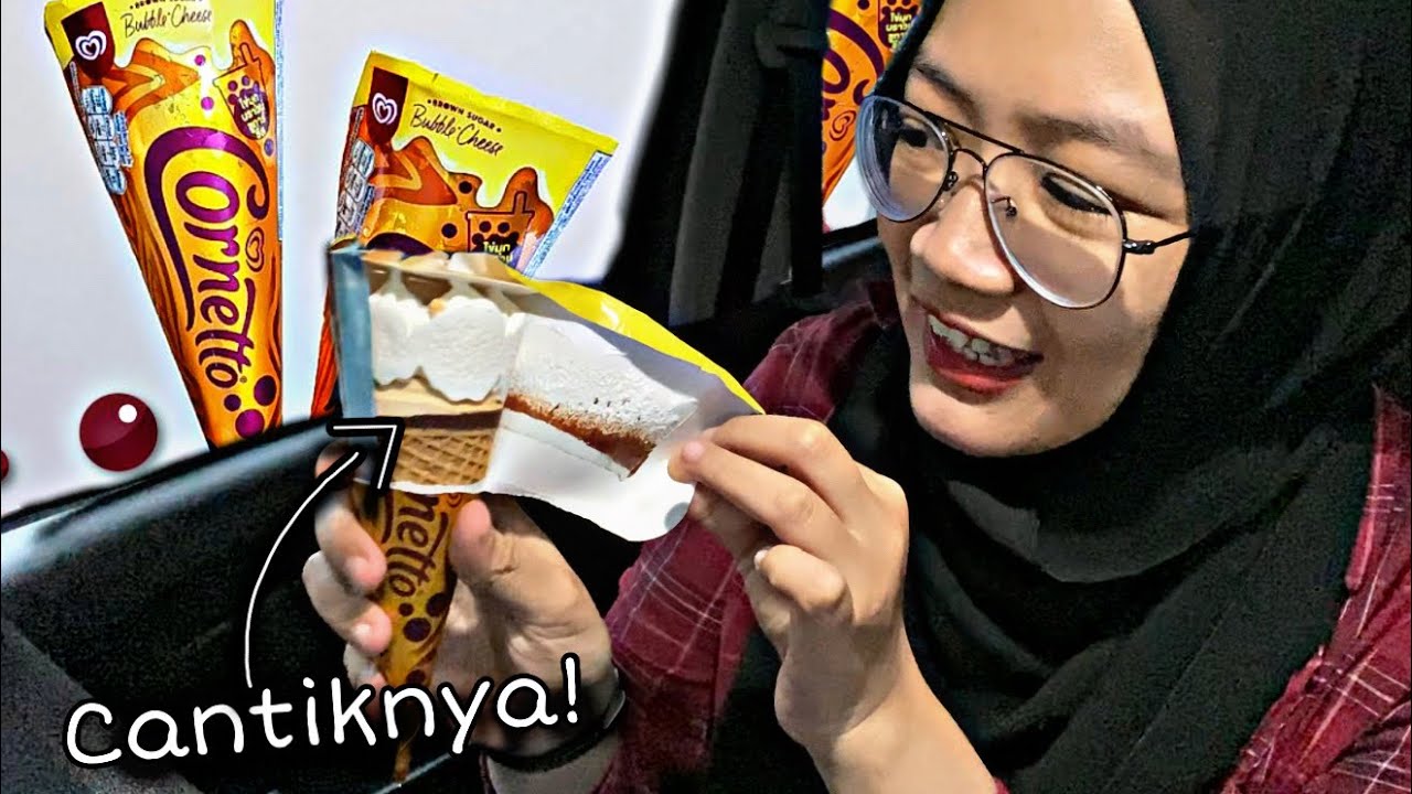 CORNETTO BOBA BROWN SUGAR CHEESE dah ada di Malaysia!