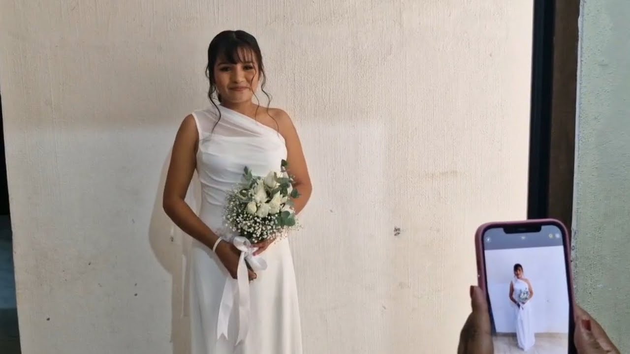 Asi de Hermosa quedó la Novia 😍
