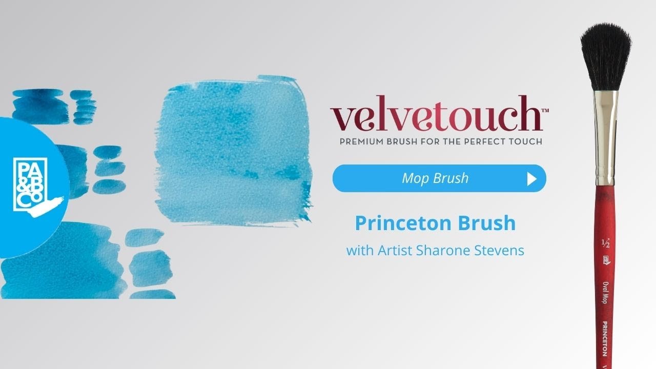 Princeton Velvetouch Series 3950 Mop Brushes