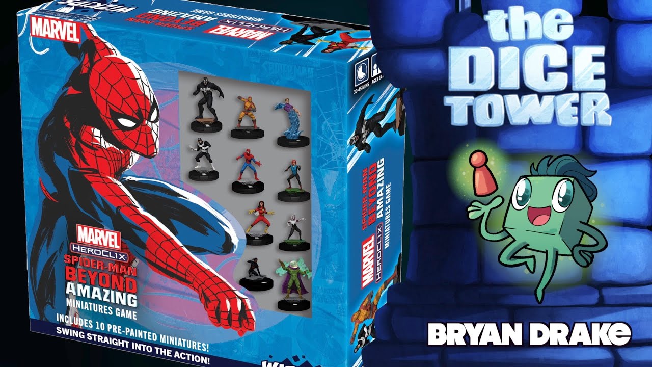 Spiderman Beyond Amazing Strategy Game Box Review with Bryan