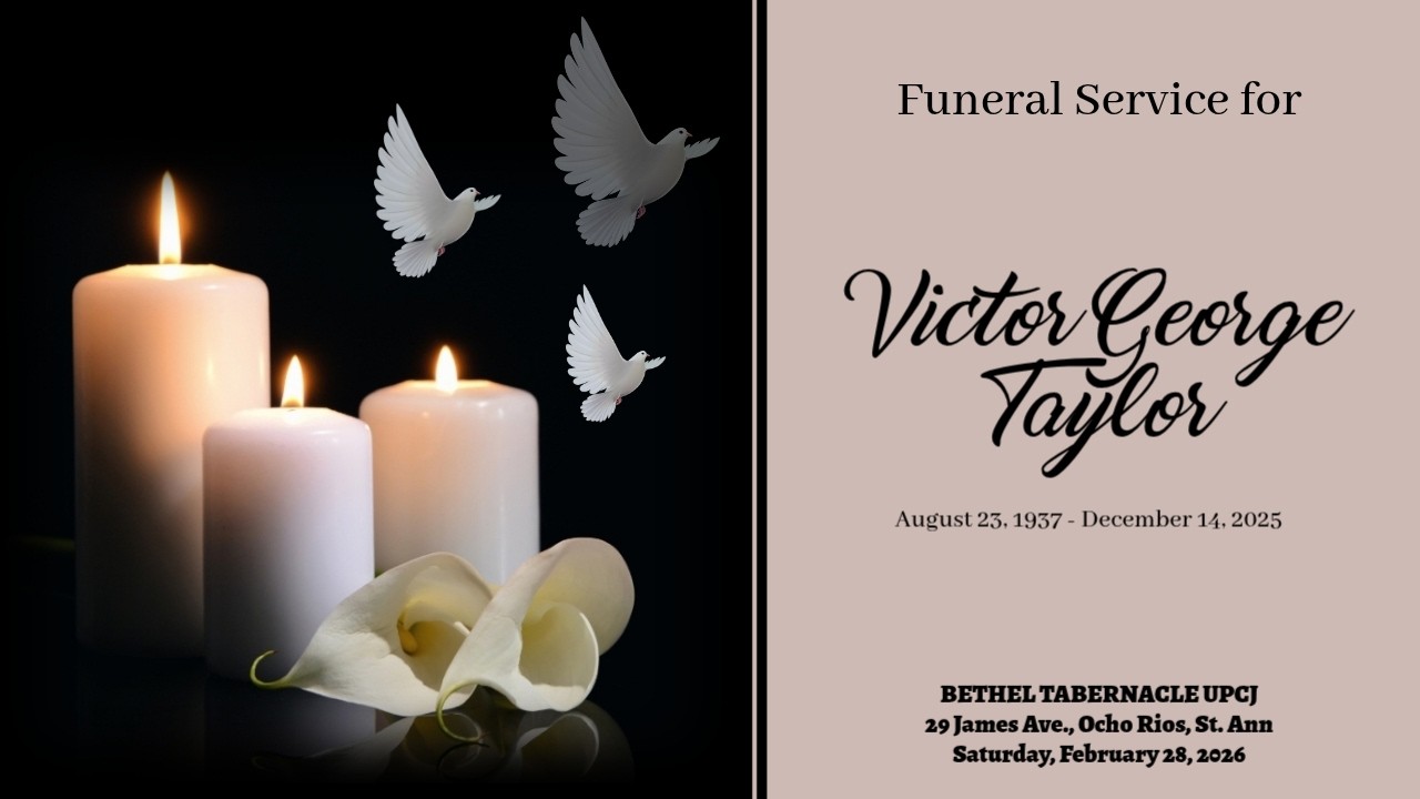 Saturday, February 28, 2026 | Funeral Service for Victor Taylor | Bethel Tabernacle UPCJ