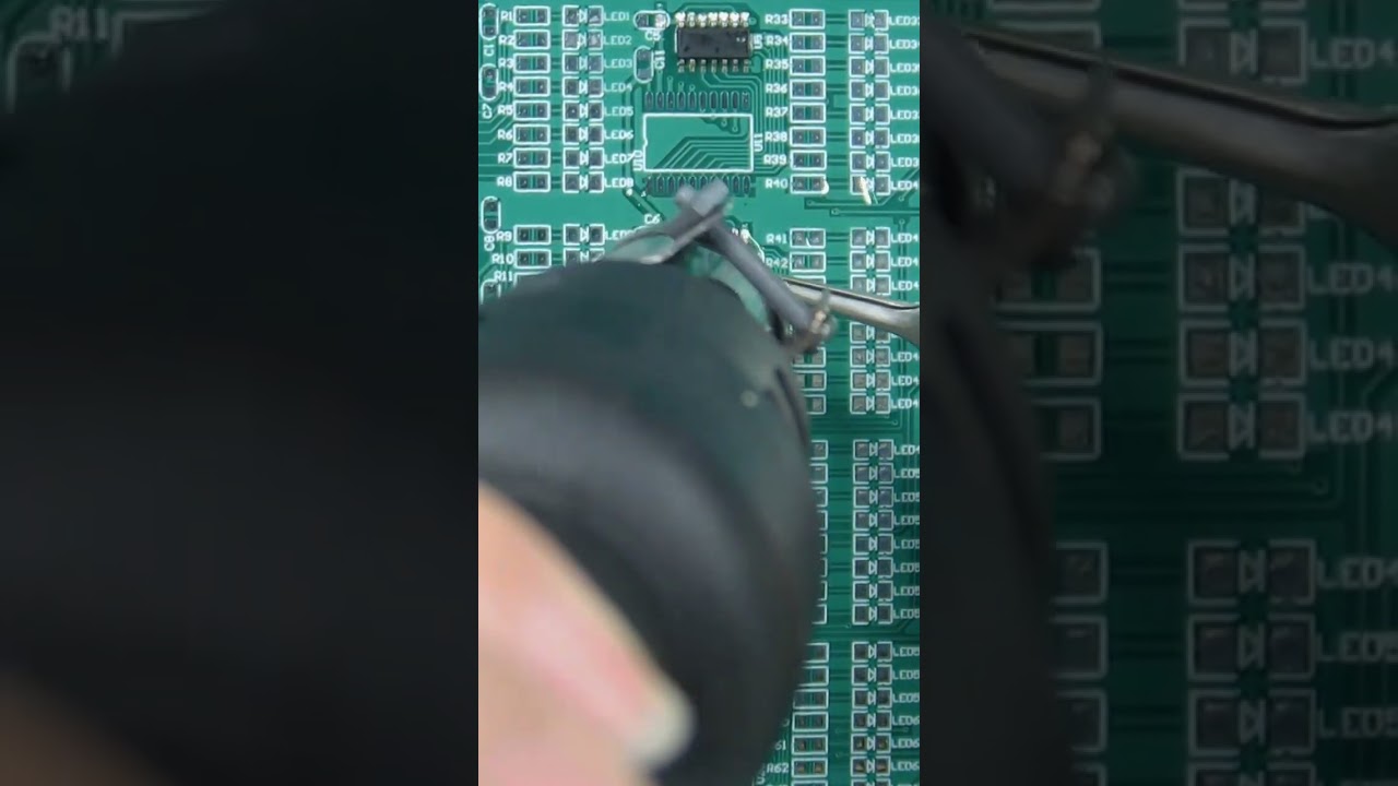 How to solder correctly | Soldering for beginner | Soldering chips on soldering practice board