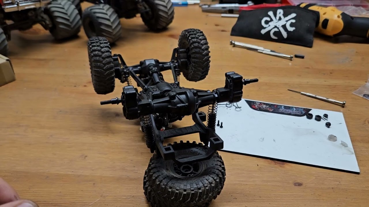 FMS Smasher differential lock - How to