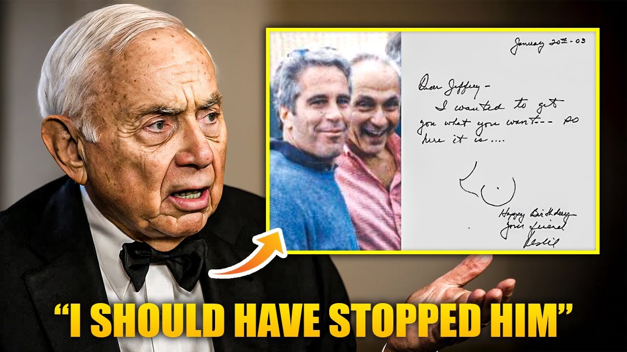 At 87, CEO of Victoria's Secret Les Wexner FINALLY Speaks on His Secret Years Funding Epstein