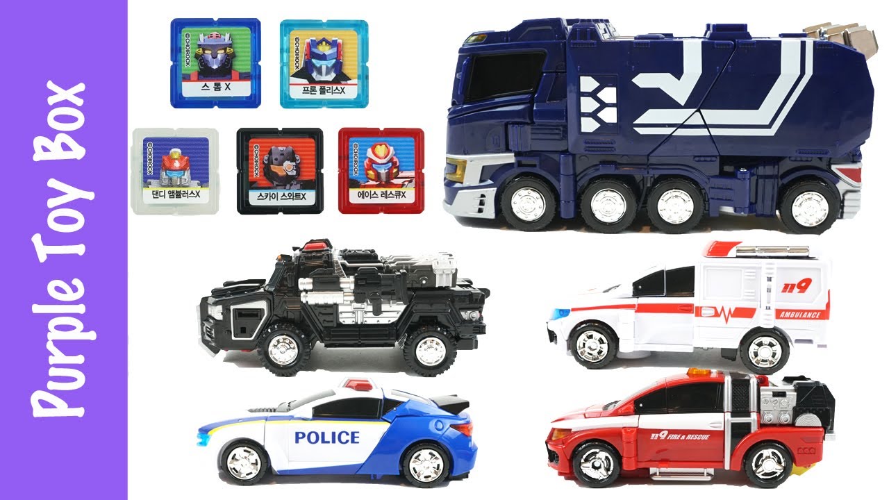5x Hello Carbot Season9 Car Robot Transformers Storm X 헬로카봇 시즌9 스톰X