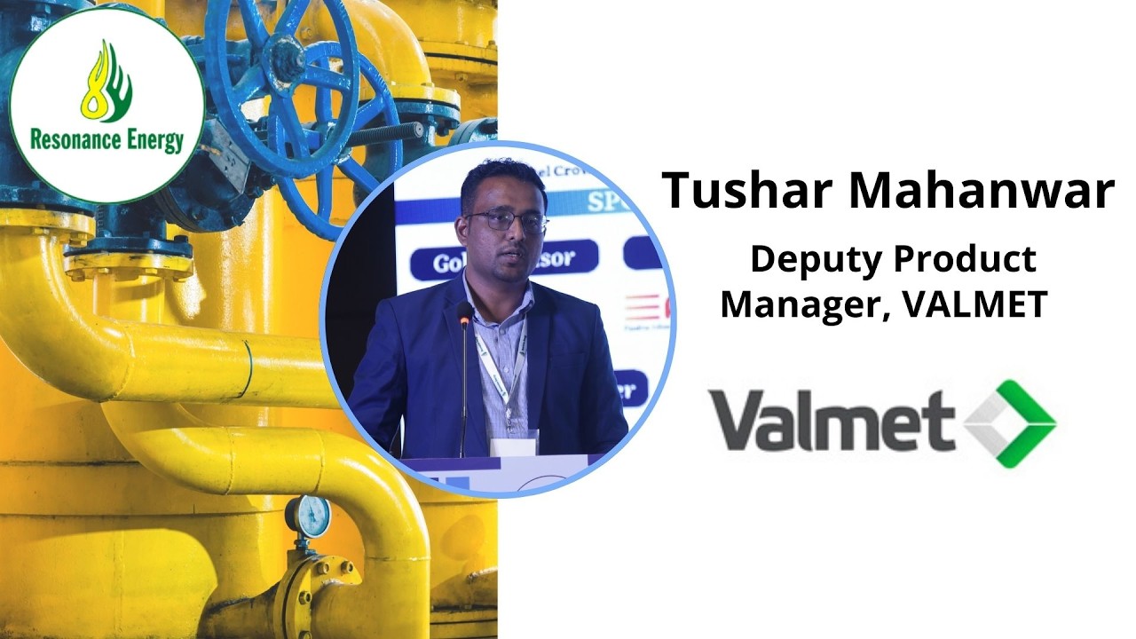 Mr. Tushar Mahanwar, Deputy Product Manager, Valmet Flow Control Pvt. Ltd. as a speaker at 7th PIMS