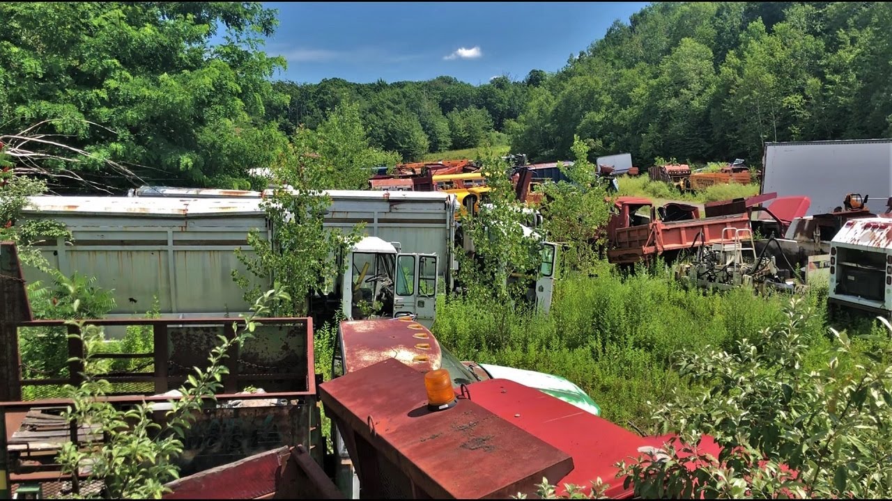 Roaming D's U-Pull-It Semi Junkyard!