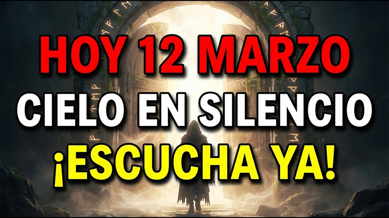 JESÚS DICE HOY 12 DE MARZO: SI IGNORAS ESTE LLAMADO, EL CIELO GUARDARÁ SILENCIO PARA TI HOY...