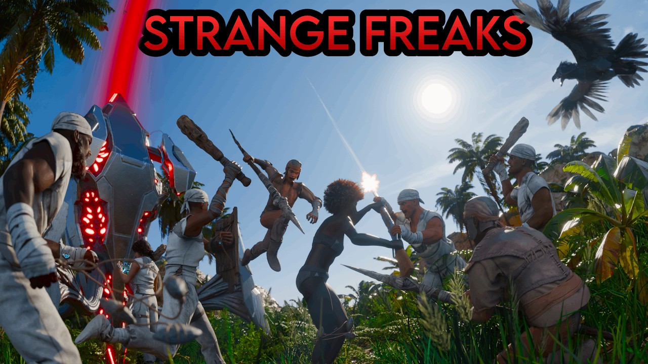 Fighting The Strangest Cheaters | Ark Survival Ascended